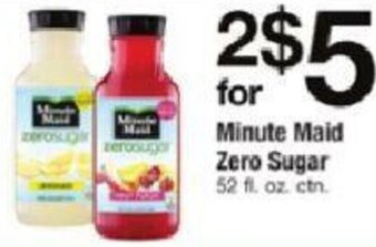 ACME Minute Maid Zero Sugar offer