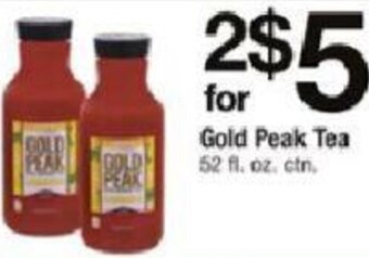 ACME Gold Peak Tea offer