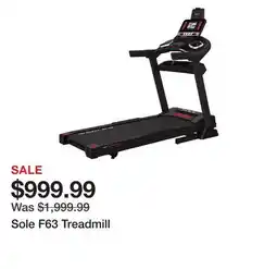 Dick's Sporting Goods Sole F63 Treadmill offer