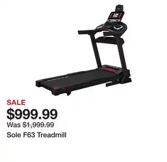 Dick's Sporting Goods Sole F63 Treadmill offer