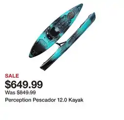 Dick's Sporting Goods Perception Pescador 12.0 Kayak offer