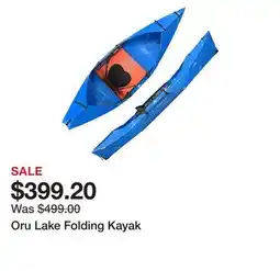 Dick's Sporting Goods Oru Lake Folding Kayak offer