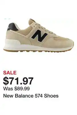 Dick's Sporting Goods New Balance 574 Shoes offer