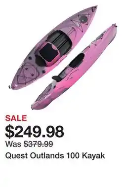 Dick's Sporting Goods Quest Outlands 100 Kayak offer