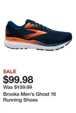 Dick's Sporting Goods Brooks Men's Ghost 16 Running Shoes offer