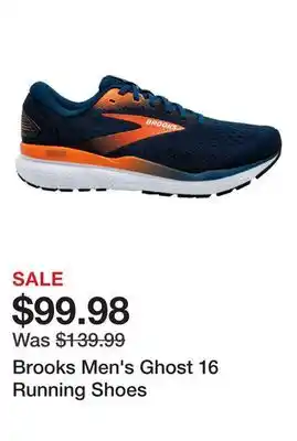 Dick's Sporting Goods Brooks Men's Ghost 16 Running Shoes offer