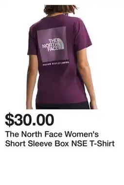 Dick's Sporting Goods The North Face Women's Short Sleeve Box NSE T-Shirt offer