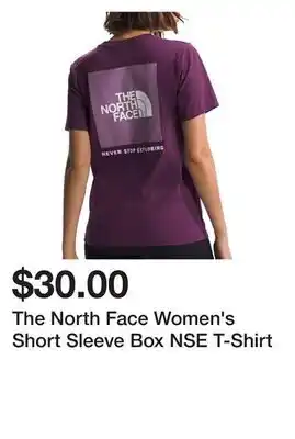 Dick's Sporting Goods The North Face Women's Short Sleeve Box NSE T-Shirt offer