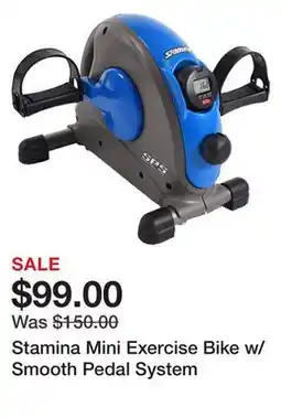 Dick's Sporting Goods Stamina Mini Exercise Bike w/ Smooth Pedal System offer