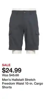 Kohl's Men's Hallstatt Stretch Freedom Waist 10-in. Cargo Shorts offer