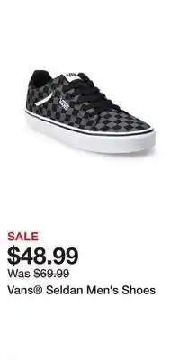 Kohl's Vans Seldan Men's Shoes offer
