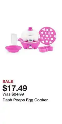 Kohl's Dash Peeps Egg Cooker offer