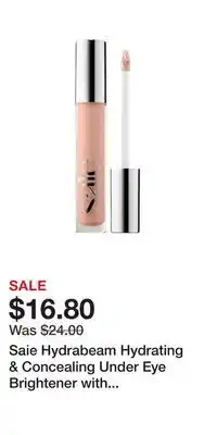 Kohl's Saie Hydrabeam Hydrating & Concealing Under Eye Brightener with Cucumber Extract offer
