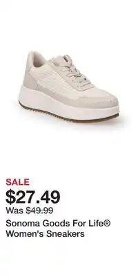 Kohl's Sonoma Goods For Life Women's Sneakers offer