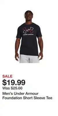 Kohl's Men's Under Armour Foundation Short Sleeve Tee offer