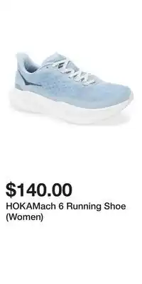 Nordstrom HOKAMach 6 Running Shoe (Women) offer