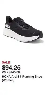 Nordstrom HOKA Arahi 7 Running Shoe (Women) offer