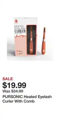 Nordstrom PURSONIC Heated Eyelash Curler With Comb offer