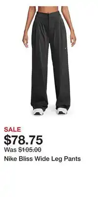 Nordstrom Nike Bliss Wide Leg Pants offer