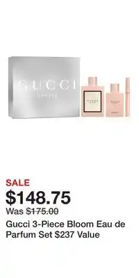 Nordstrom Gucci 3-Piece Bloom Eau de Parfum Set $237 Value offer