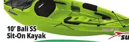 Ocean State Job Lot KL Outdoor Bali 10' Kayak Citrus offer