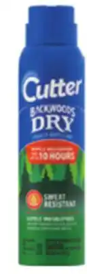 Ocean State Job Lot Cutter Backwoods Dry Insect Repellent 4 oz offer