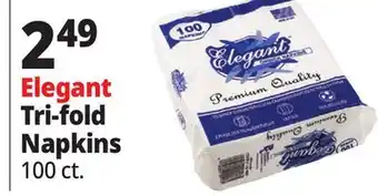 Ocean State Job Lot Elegant Paper Dinner Napkins 100-Count offer