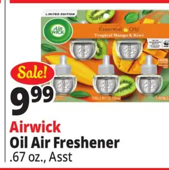 Ocean State Job Lot Air Wick Plug-In Simply Cotton Scented Oil Refills 5 Count offer