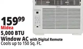 Ocean State Job Lot MIDEA 5 000 BTU ComfortSense Air Conditioner offer