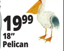Ocean State Job Lot 18 Pelican Garden Statue offer