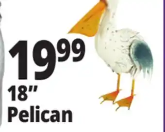 Ocean State Job Lot 18 Pelican Garden Statue offer