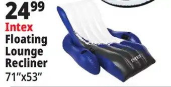 Ocean State Job Lot Intex Floating Recliner Pool Lounge offer