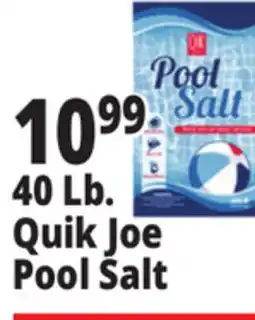 Ocean State Job Lot Pool Salt 40 lbs offer
