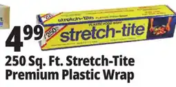 Ocean State Job Lot stretch-tite Premium Plastic Food Wrap 250 sq ft offer