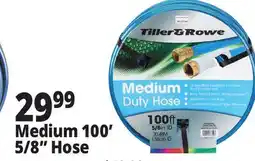 Ocean State Job Lot Tiller & Rowe 5/8 Medium-Duty Hose 100' offer