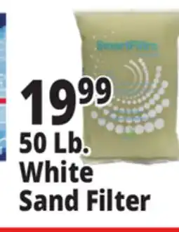 Ocean State Job Lot Mystic White Pool Filter Sand 50 lbs offer