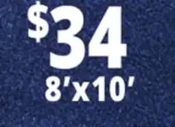 Ocean State Job Lot Indoor/Outdoor 8'x10' Plush Carpet offer