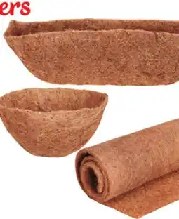 Ocean State Job Lot Round Coco Fiber Basket Liner 12 offer