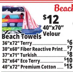 Ocean State Job Lot Beach Towels offer