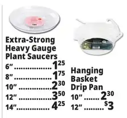 Ocean State Job Lot Plant Saucers offer