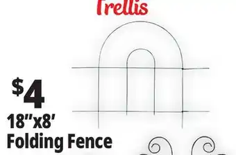 Ocean State Job Lot Tiller & Rowe Folding Green Wire Fence 18 offer