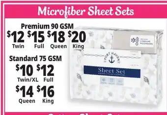 Ocean State Job Lot Sheet Sets offer