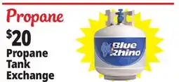 Ocean State Job Lot Blue Rhino Propane Tank Exchange offer