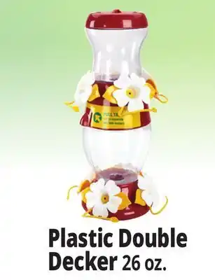 Ocean State Job Lot Perky-Pet Double Decker Hummingbird Feeder offer