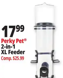 Ocean State Job Lot Perky-Pet 2-In-1 XL Bird Feeder offer