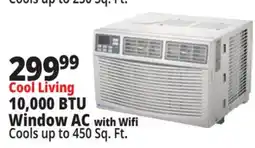 Ocean State Job Lot Cool Living 10,000 BTU Window AC with Wifi offer
