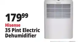 Ocean State Job Lot Hisense 35 Pint Electric Dehumidifier offer