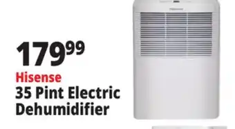 Ocean State Job Lot Hisense 35 Pint Electric Dehumidifier offer