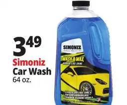 Ocean State Job Lot Simoniz Car Wash offer