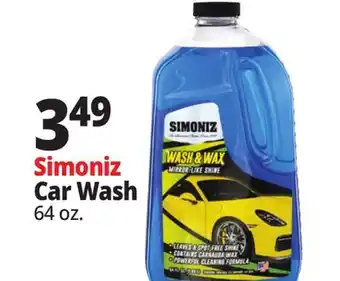 Ocean State Job Lot Simoniz Car Wash offer